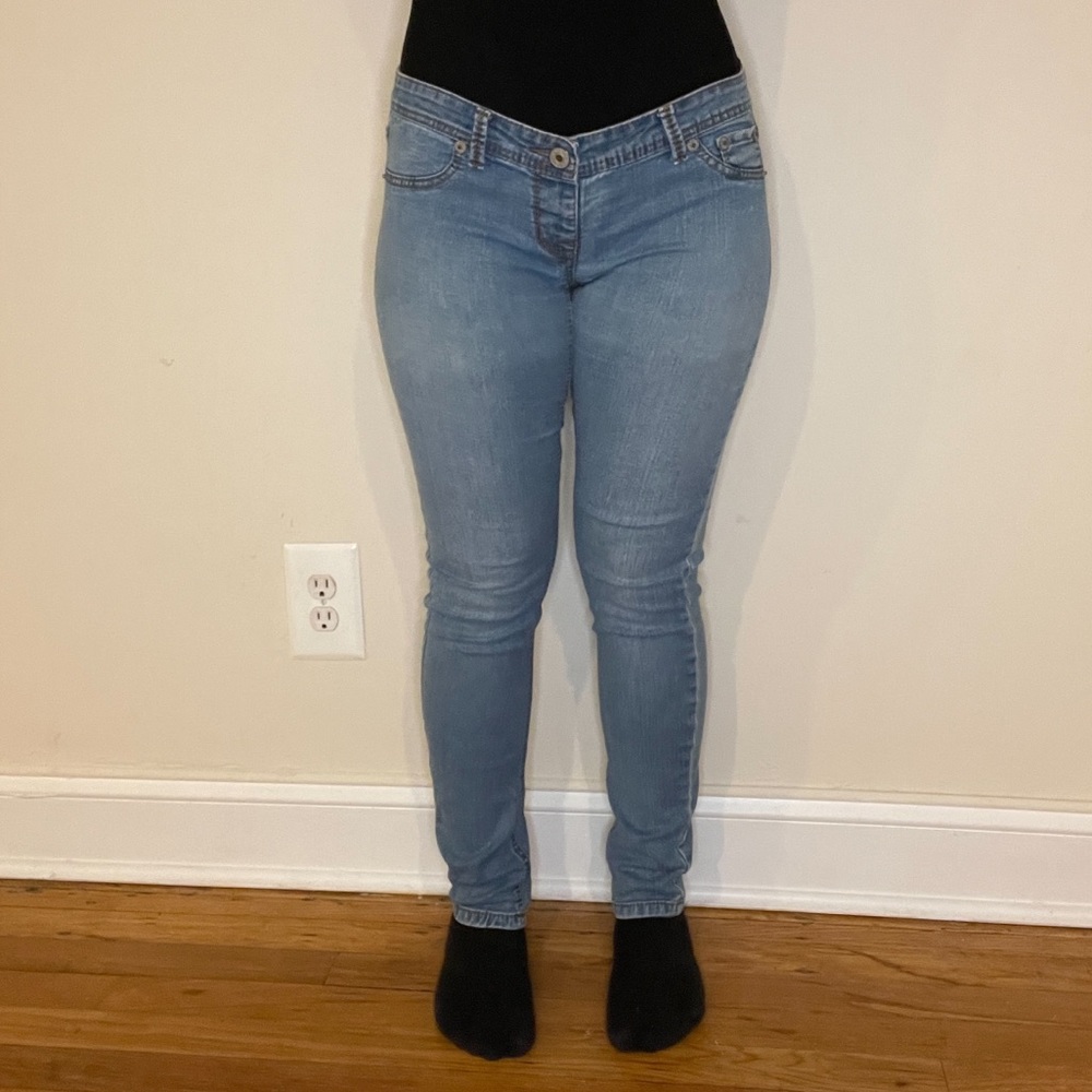 Low Rise Skinny Jeans